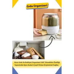 Dönebilen Kuru Gıda Ve Bakliyat Organizeri