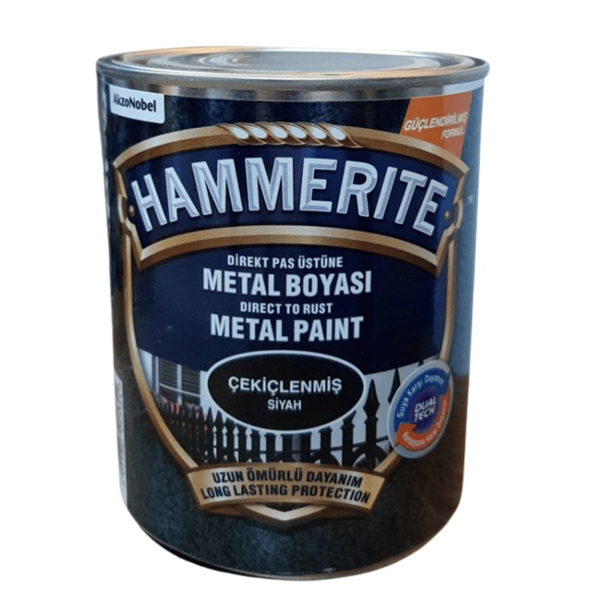 Hammerite Direkt Pas Üstü Çekiçlenmiş 0.75 lt Metal Boya