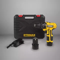 Rtrmax RTM332 12V Çift Akülü Darbesiz Matkap