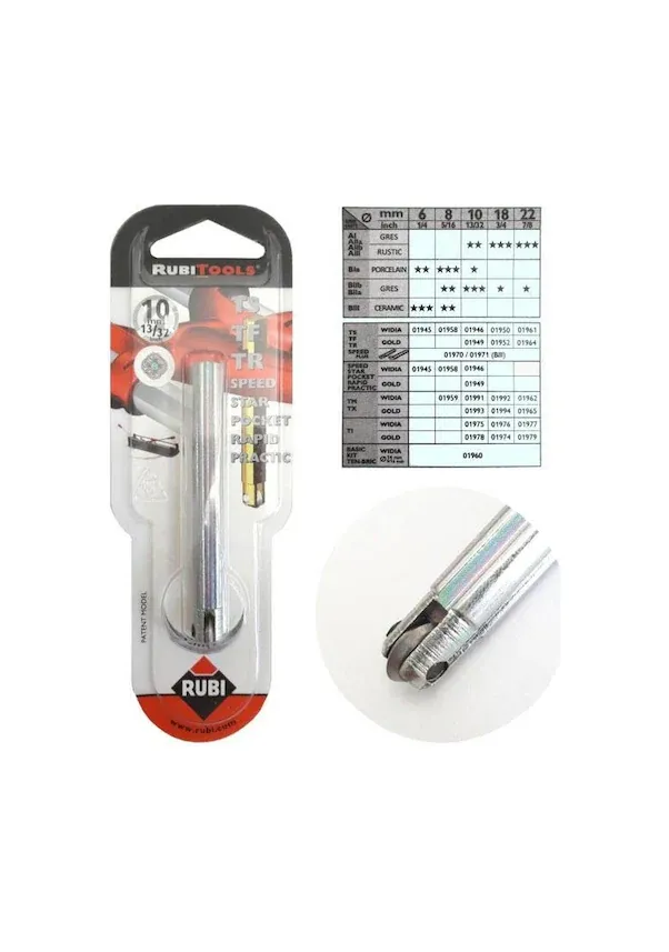 Rubi 01946 Seramik Fayans Kesme Elması 10 MM