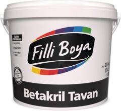 FİLLİ BOYA **yeni** Küf-nem Önleyici Betakril Tavan Boyası 3.5kg,beyaz