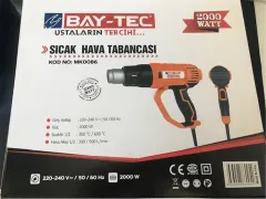 Bay-Tec MK0086 2000 W Sıcak Hava Tabancası