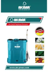 Akmar 16 Litre Şarjlı İlaçlama Makinası